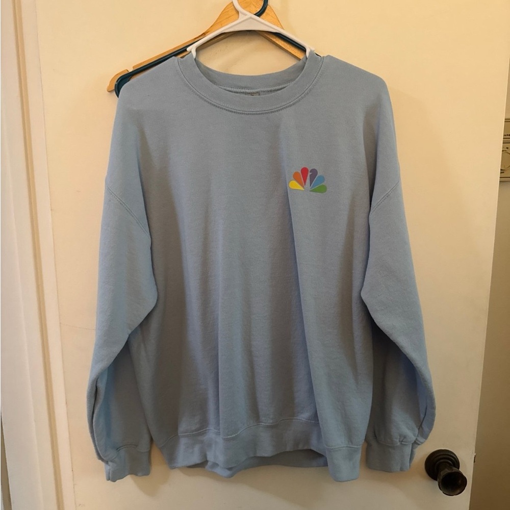 NBC Logo Blue Sweater